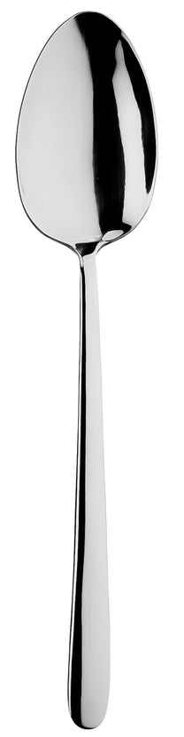 Sola Ibiza 18/0 serveerlepel 24,1 cm – roestvrijstalen opscheplepel, 12 stuks, voor buffet en horeca