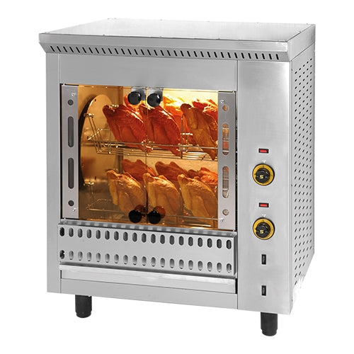 EMGA Kippengrill T16E elektrisch – grillmachine voor gebraden kip in de horeca