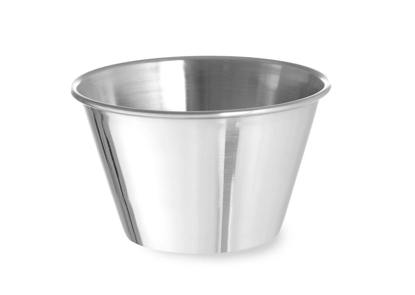 Hendi ramekin 175 ml 85x52 mm rvs – ruime rvs serveerschaal voor bijgerechten