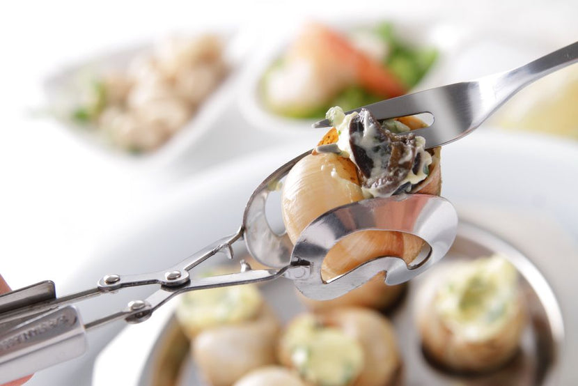 Hendi slakkentang RVS 170 mm – set van 2 escargottangen voor restaurant en brasserie