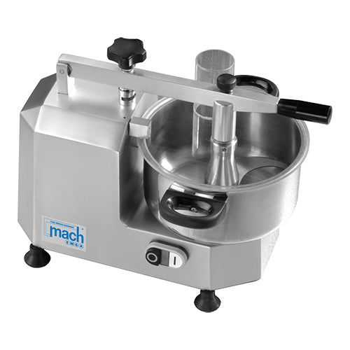 EMGA Cutter met RVS kom 3 liter – keukencutter voor hakken en mengen in de horeca
