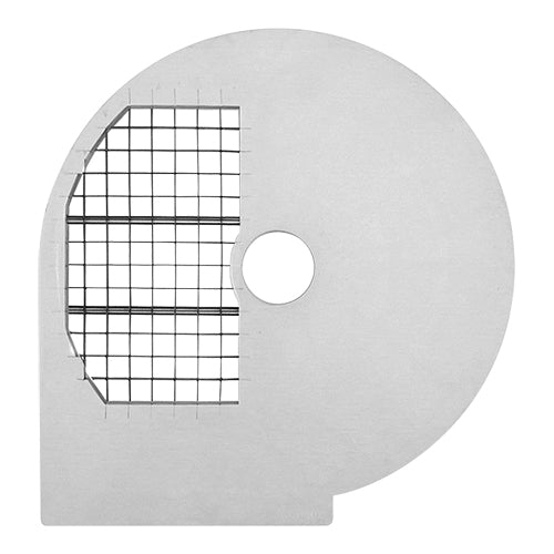 EMGA Blokjesschijf 8x8 mm – brunoisesnijschijf voor groenteblokjes in de keuken