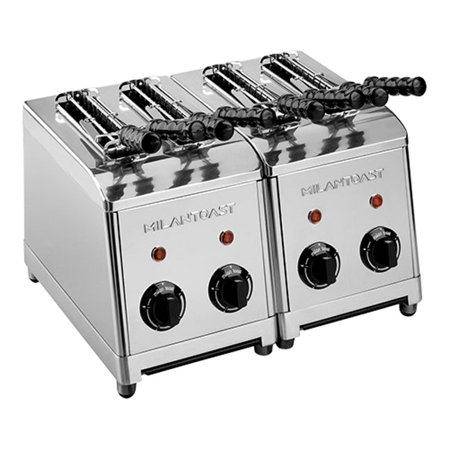EMGA Tosti-apparaat 4-delig Milan – tostimaker met vier vakken voor drukke horeca