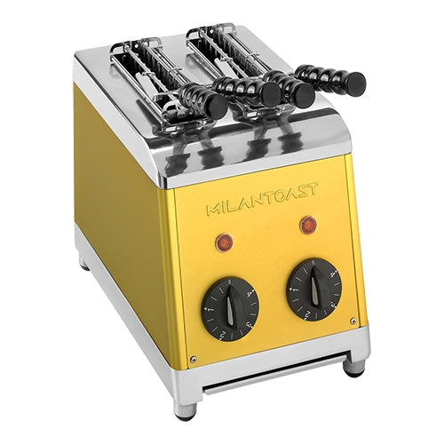 EMGA Tosti-apparaat 2-delig Milan Gold – tostimaker met antiaanbaklaag voor de horeca