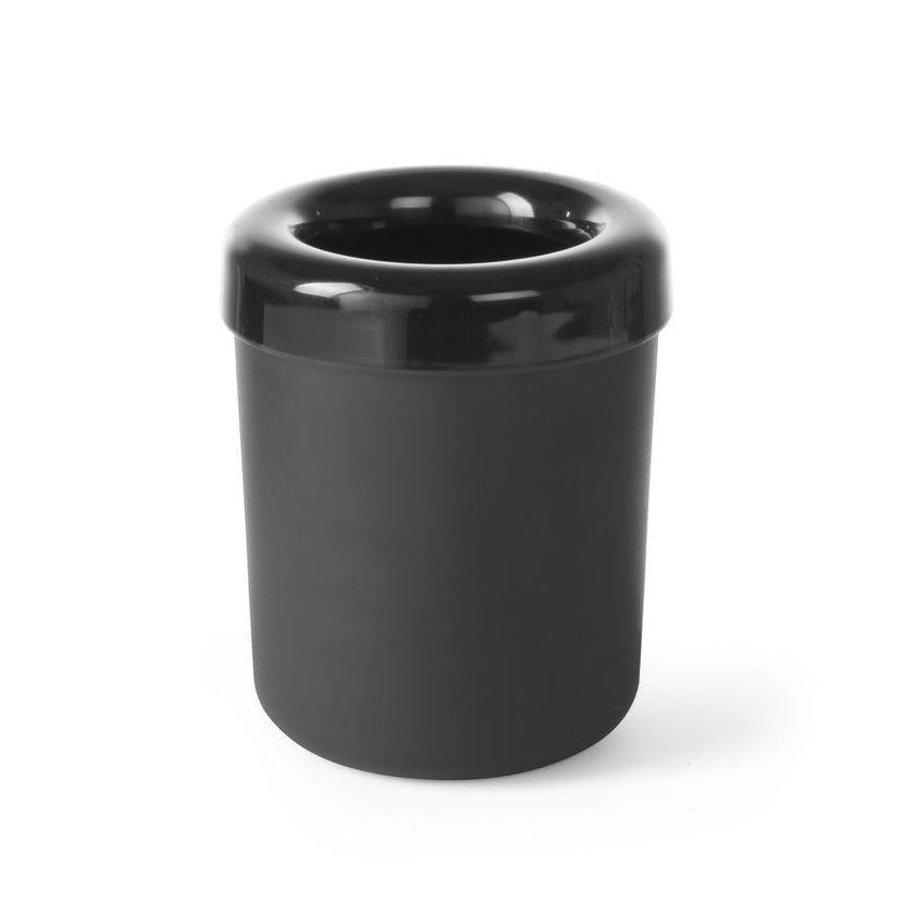 Hendi tafelafval- en bestekbakje zwart melamine 130x160 mm voor restauranttafel