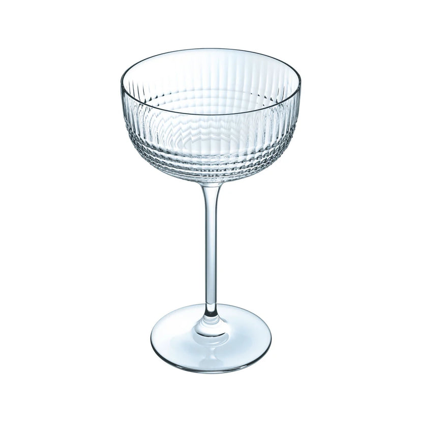 Arcoroc Disco champagneglas zijaanzicht - glas voor bubbels in de horeca