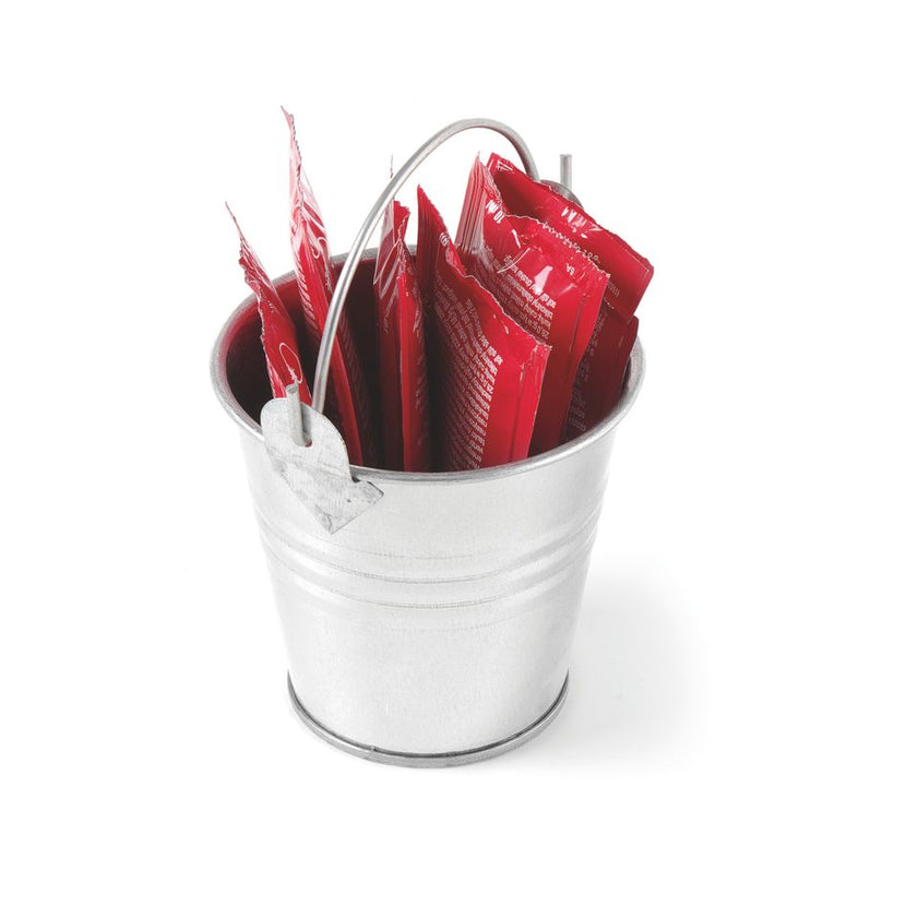 Hendi mini emmertje Ø70x65 mm met handvat – serveeremmer voor snacks en sauzen in bar en bistro