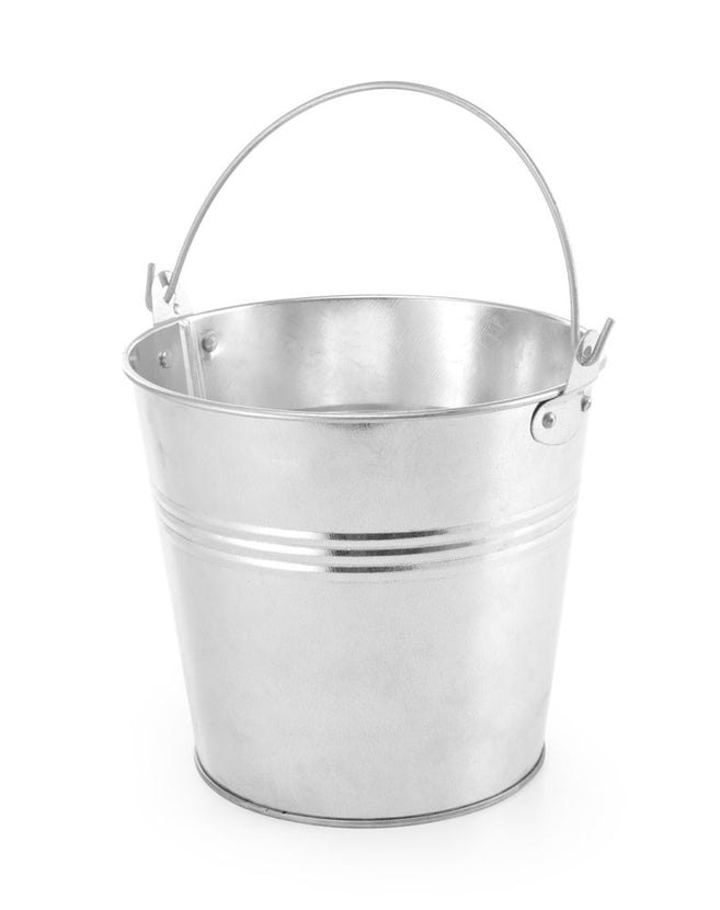 Hendi serveeremmer Ø160x140 mm met handvat – ruime emmer voor friet en snacks in de horeca
