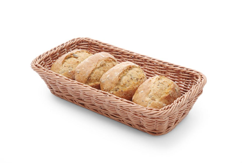 Hendi bruine GN 1/3 broodmand 65 mm – compacte buffetmand voor ontbijt en catering
