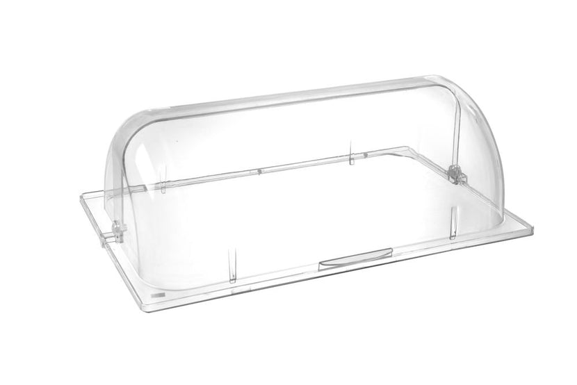 Hendi roltop afdekkap GN 1/1 x 170 mm polycarbonaat – hygiënische kap voor ontbijtbuffet