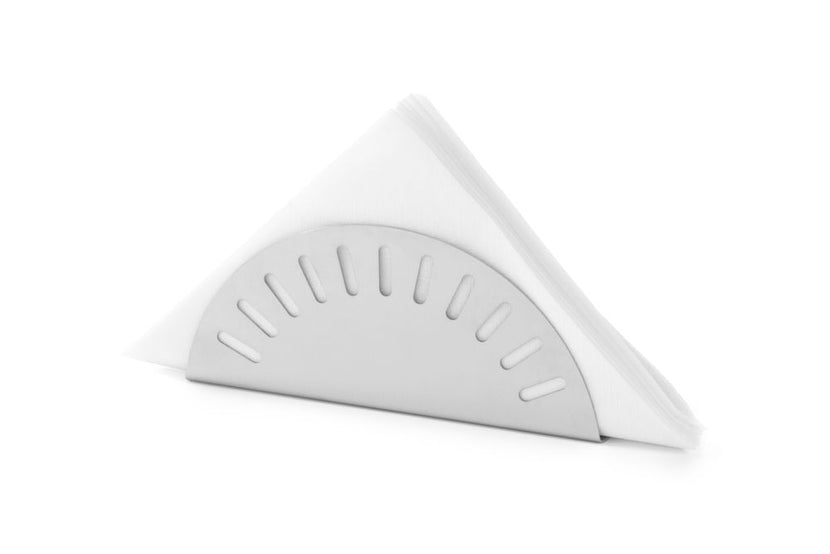 Hendi servettenhouder RVS mat 170x30x70 mm – roestvrijstalen servetstandaard voor tafel en bar