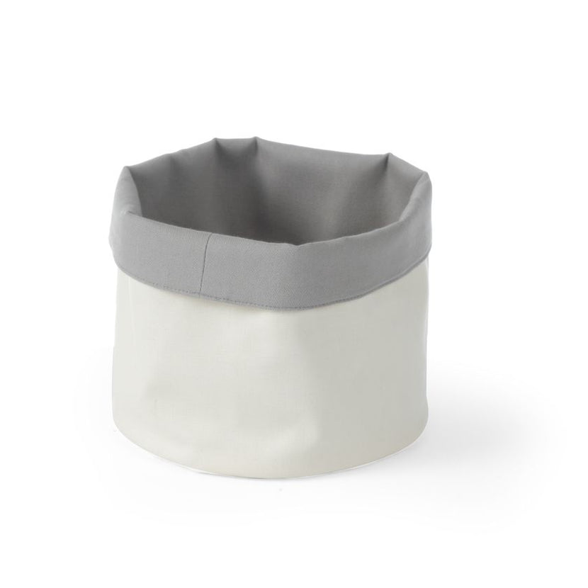Hendi broodzak rond beige katoen 150x150 mm – herbruikbare stoffen zak voor brood op tafel