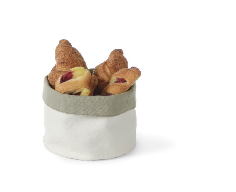 Hendi katoenen broodzakje beige Ø150 mm – warmhoudende broodpresentatie in restaurant