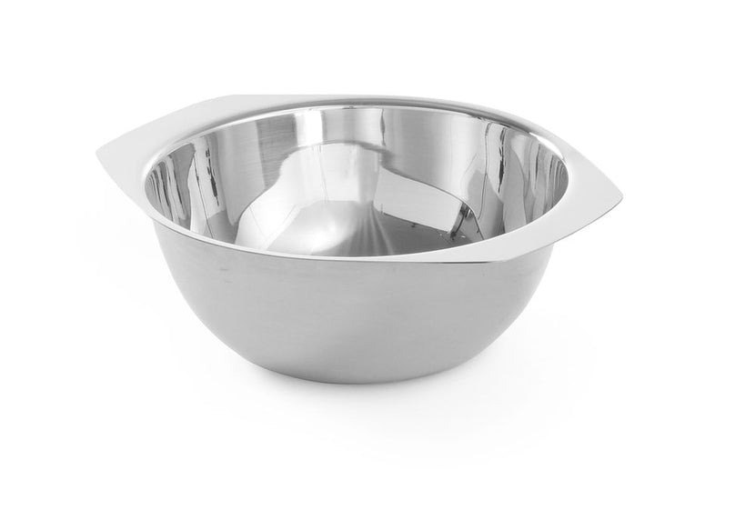 Hendi soepkom RVS 0,35 liter met oren 120x50 mm – roestvrijstalen kom voor soep in restaurant