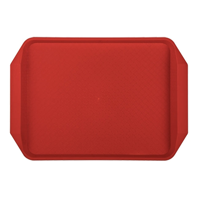 EMGA Dienblad 42x30 cm rood – rechthoekig serveerblad voor restaurant en kantine