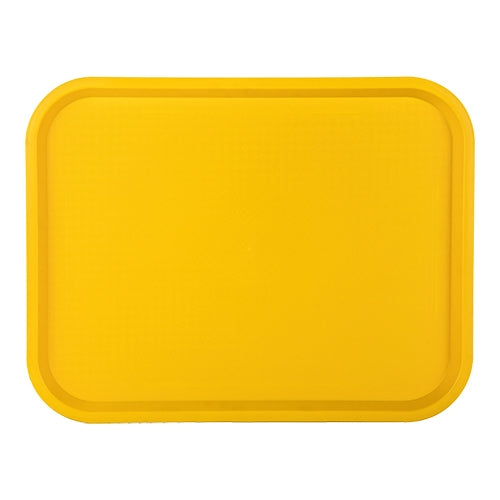 EMGA Dienblad 35x27 cm geel – geel serveerblad voor kantine en zelfbediening