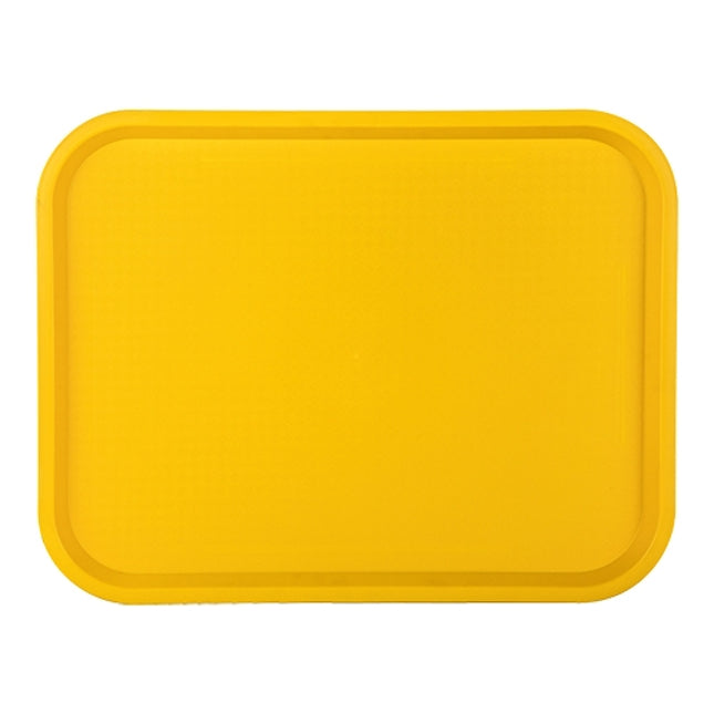 EMGA Dienblad 35x27 cm geel – geel serveerblad voor kantine en zelfbediening
