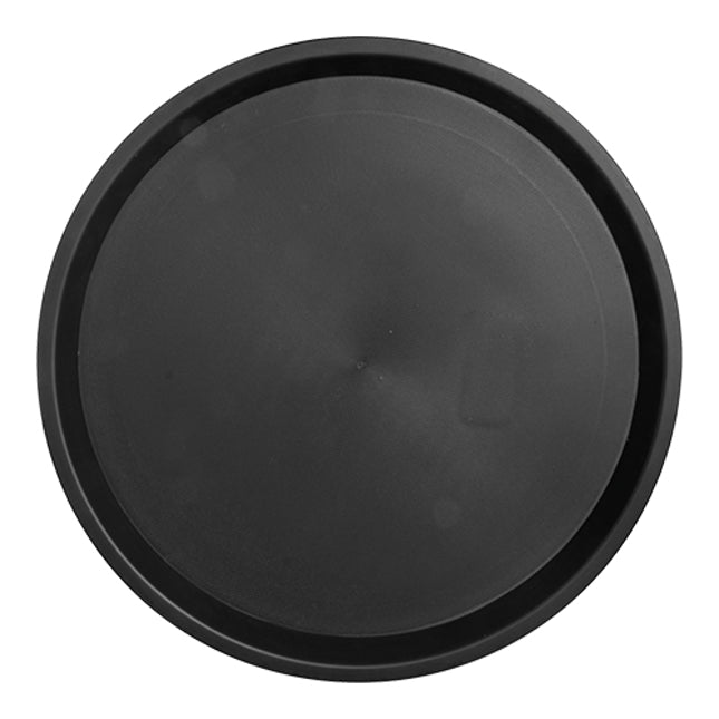 EMGA Antislipdienblad Ø 36 cm zwart – rond blad voor bar en restaurantservice