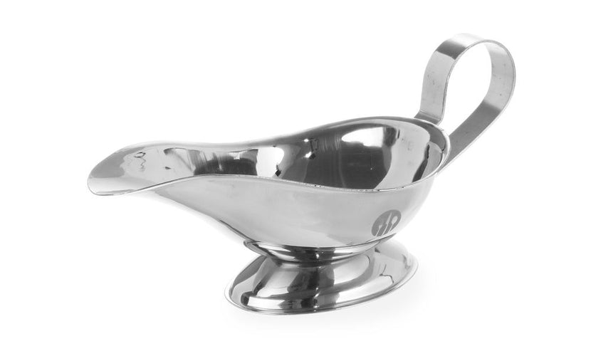 Hendi sauskom op voet RVS 85 ml 120x50 mm – klein roestvrijstalen kommetje voor dips en sauzen