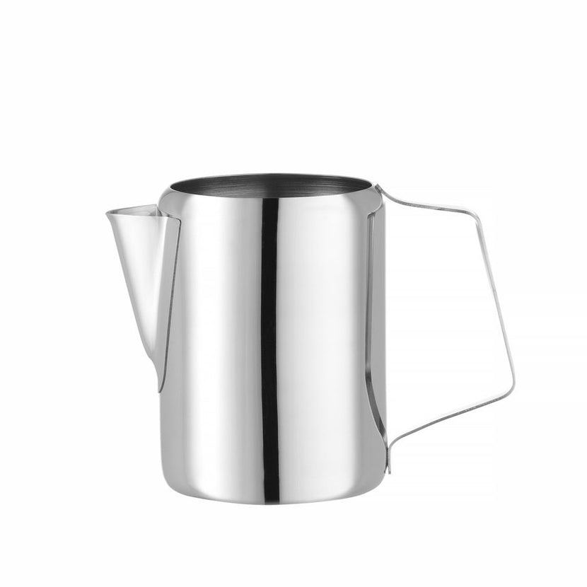 Hendi melk- en waterkan RVS 0,5 liter 85x110 mm – roestvrijstalen schenkkan voor de horeca