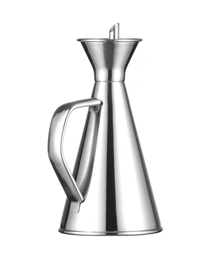 Hendi RVS oliekannetje voor de tafel – 0,3 l voor restaurant, bistro en catering