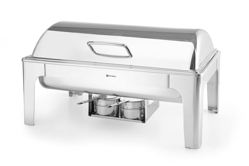 Hendi chafing dish GN 1/1 hoogglans – glanzende warmhoudschaal voor buffet in hotel en catering