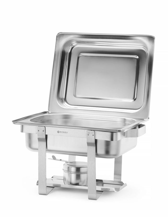 Hendi Economic chafing dish GN 1/2 met deksel – warmhouden van bijgerechten op het buffet
