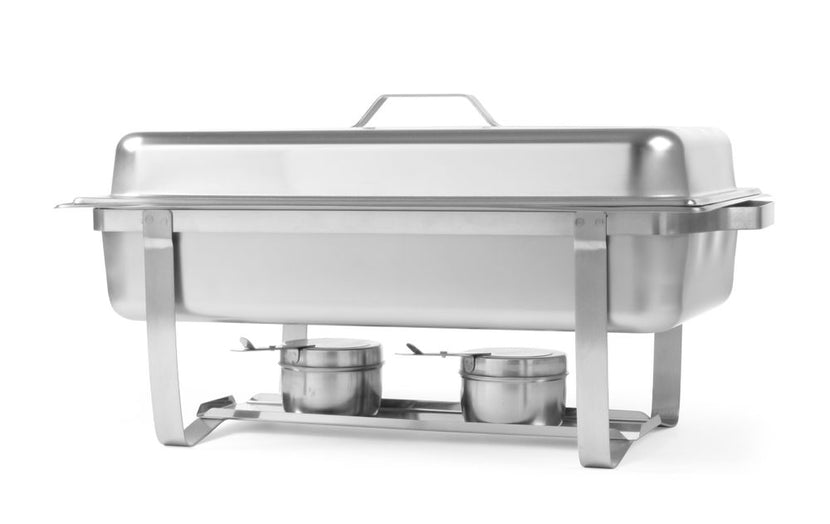 Hendi chafing dish GN 1/1 RVS 18/0 Economic – warmhoudschaal met deksel voor buffet en catering