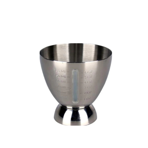 47 Ronin jigger 20/180 ml – grote RVS maatbeker voor cocktails en mixdranken in de horeca