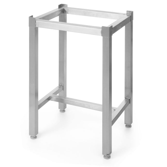 Hendi RVS onderstel 400x500x750 mm voor hakblok – stevig frame voor slagerij en grootkeuken