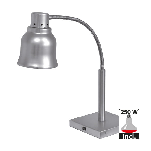 EMGA Warmhoudlamp Solo met voet – enkele warmtelamp voor de doorgeefpas