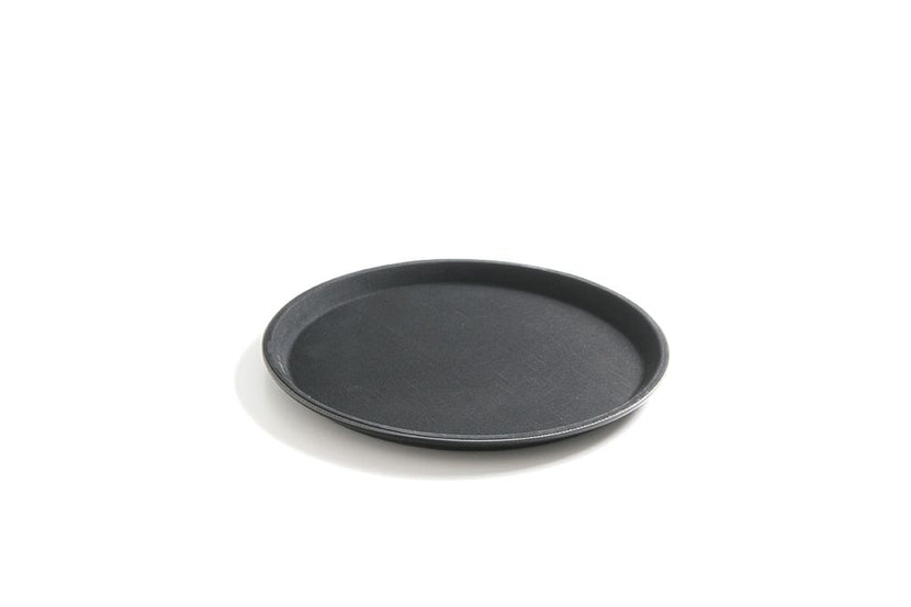 Hendi dienblad zwart rond Ø350 mm polyester – handzaam serveerblad voor bar en restaurant