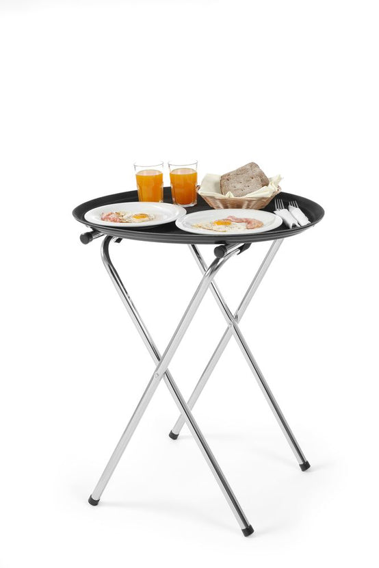 Hendi inklapbare dienbladhouder – stabiele standaard voor bediening en roomservice