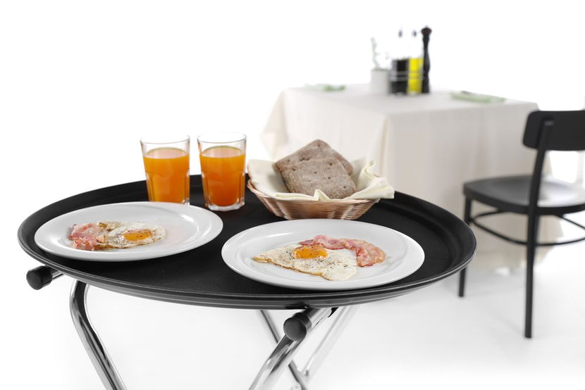 Hendi klapbare dienbladstandaard – professioneel serveren in restaurant en hotel