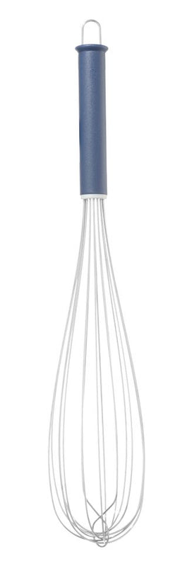 Hendi Franse garde 8-draads 400 mm met PP greep – lange RVS garde voor sauzen en beslag