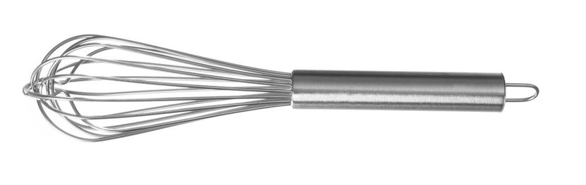 Hendi garde RVS 8-draads 300 mm met ophangoog – roestvrijstalen klopper voor de horecakeuken