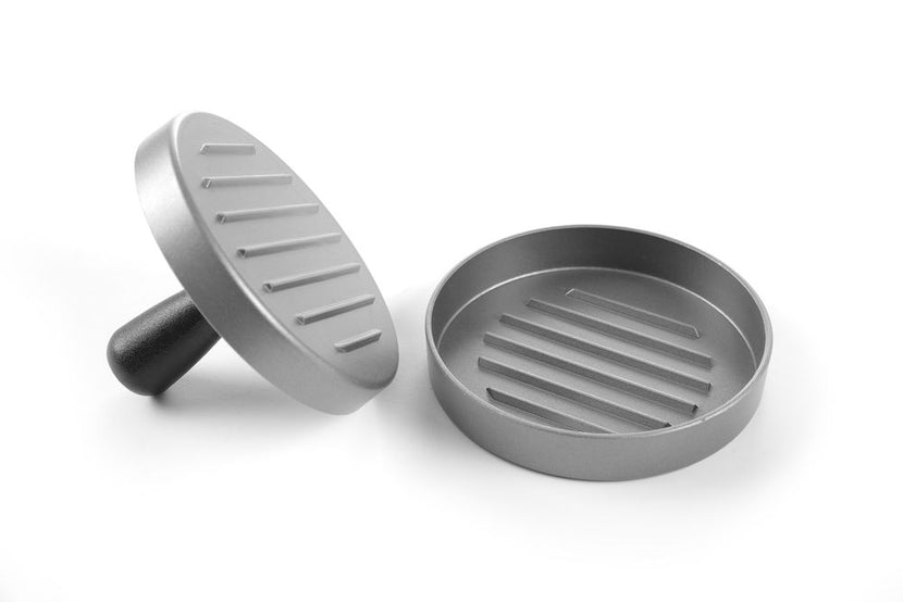 Hendi hamburgerpers non-stick – snel vormen van hamburgers in keuken, snackbar en cafetaria