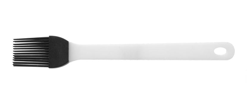 Hendi siliconen bakkwast 35x235 mm – hittebestendige kwast met PP steel voor keuken en bakkerij