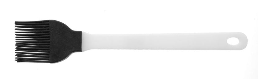 Hendi siliconen bakkwast 50x235 mm – brede hittebestendige kwast met PP greep voor de horeca