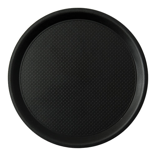 EMGA Dienblad Ø 38 cm PP Black Line – groot rond dienblad voor restaurantbediening