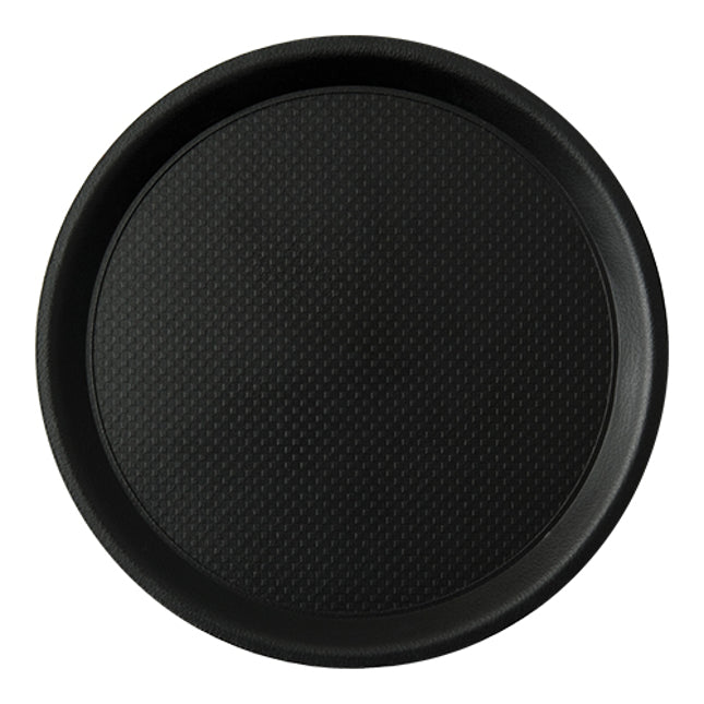 EMGA Dienblad Ø 38 cm PP Black Line – groot rond dienblad voor restaurantbediening