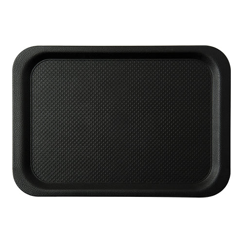 EMGA Dienblad 42x30 cm PP Black Line – rechthoekig zwart serveerblad voor de horeca