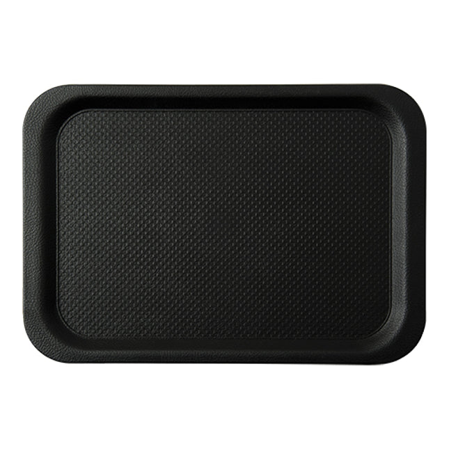 EMGA Dienblad 42x30 cm PP Black Line – rechthoekig zwart serveerblad voor de horeca