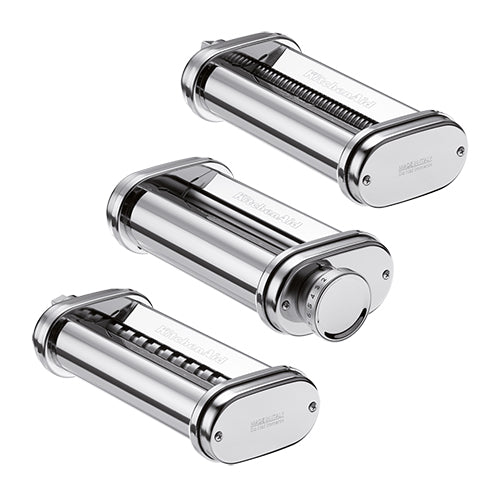 EMGA Pasta-rollerset voor KitchenAid – opzetstukken voor verse pasta in het restaurant