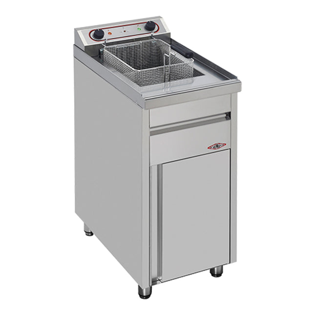 EMGA Friteuse 20 liter 400V – grote elektrische friteuse voor drukke cafetaria's