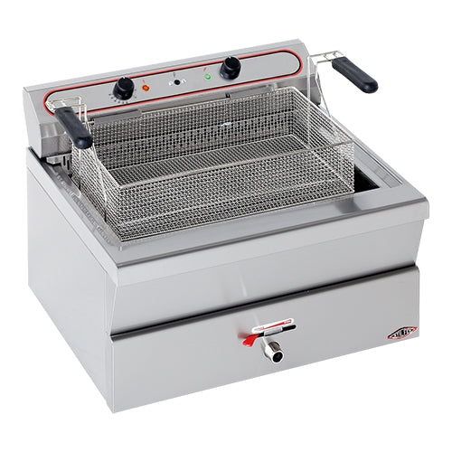 EMGA Friteuse 26 liter 400V – friteuse met hoge capaciteit voor snackbar en catering