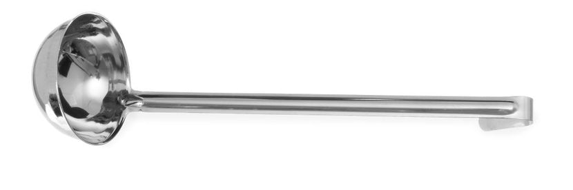 Hendi opscheplepel RVS 100x380 mm 0,15 l – Kitchen Line pollepel voor soep en stoofgerechten