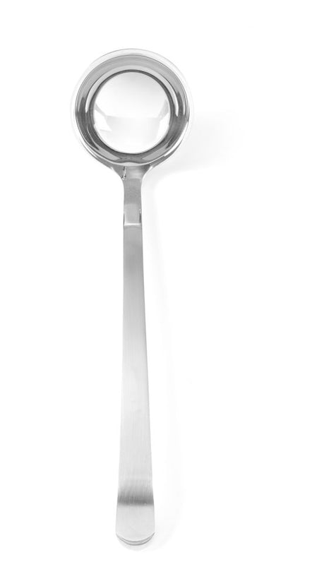 Hendi soeplepel RVS 69x270 mm – roestvrijstalen pollepel voor soepbuffet en grootkeuken