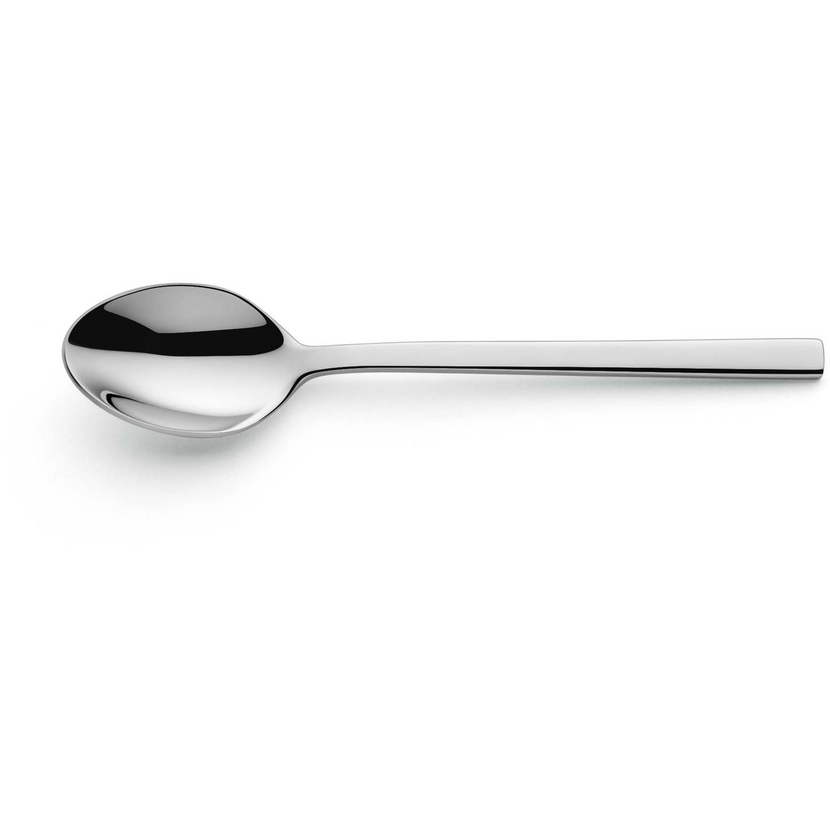 Amefa Cube theelepel 11 cm – modern rvs theelepeltje voor koffie en thee
