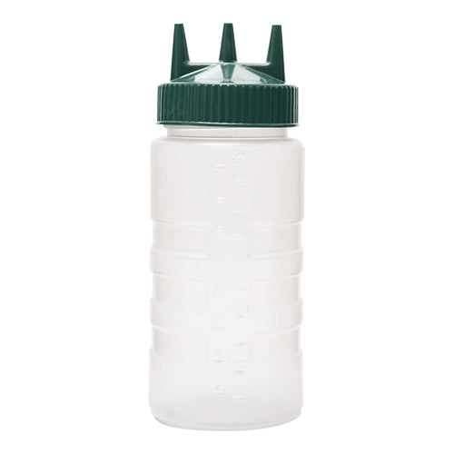 EMGA Knijp- en doseerfles 500 cl Twin – grote sausdispenser voor de horecakeuken